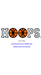 Mobile Screenshot of hoopsincorporated.com